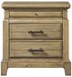 Bernards Bellamy Lane Caramel 2-Drawer Nightstand-2