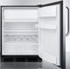 Summit® 5.1 Cu. Ft. Stainless Steel Under the Counter Refrigerator-2