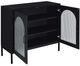 Coaster® Jess Black Accent Cabinet-1