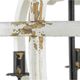 A & B Home White Distressed 4-Light Chandelier-4