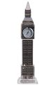 A & B Home Benjamin Silver Clock-0