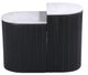 Zuo® Modern Ormara 2-Piece Black/White Side Table Set-2