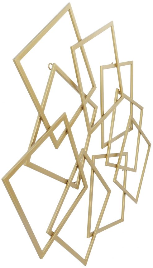 Moe's Home Collection Quad Gold Wall Art-1
