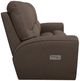 La-Z-Boy® Cassian Mocha Power Reclining Loveseat with Headrest and Lumbar-3