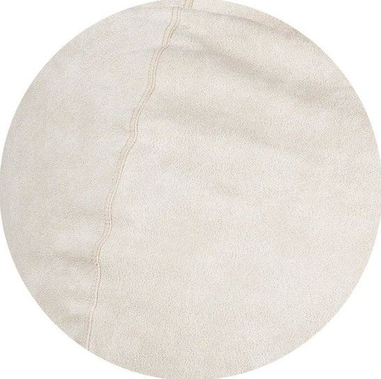 CordaRoy's® Ivory Faux Leather Full Bean Bag Cover-0