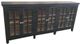 Crestview Collection Bengal Manor Acacia Wood Large Window Pane Sideboard-1