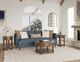 Riverside Furniture Eastlake Whiskey Oak Round Chairside Table-1