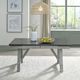 Liberty Furniture Newport Carbon Gray Trestle Dining Table with Smokey Gray Base-1
