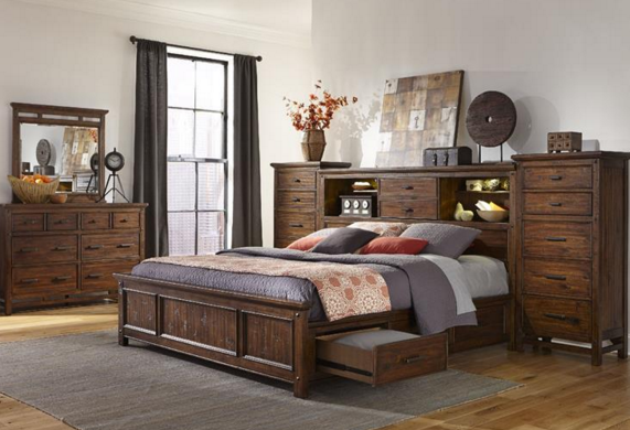 Intercon Wolf Creek Bedroom California King Storage Rail-0