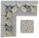 Jackson Furniture Stockbridge 4-Piece Slate Sectional with Ottoman-3