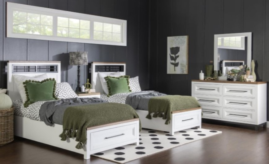 Legacy Classic Furniture Dutton Youth Panel Storage Bed - Thumbnail 2