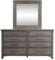 Liberty Modern Farmhouse Dusty Charcoal Dresser and Mirror-0