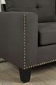 Furniture of America® Attwell Gray Sofa-2