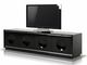 VIG Furniture A&X Grand Black Crocodile Lacquer TV Stand-2