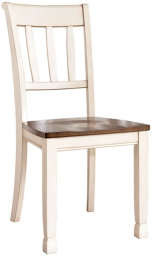 Signature Design by Ashley® Whitesburg 7-Piece Brown/Cottage White Dining Table Set-2