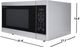 Sharp® Carousel® 1.6 Cu. Ft. Stainless Steel Countertop Microwave-5