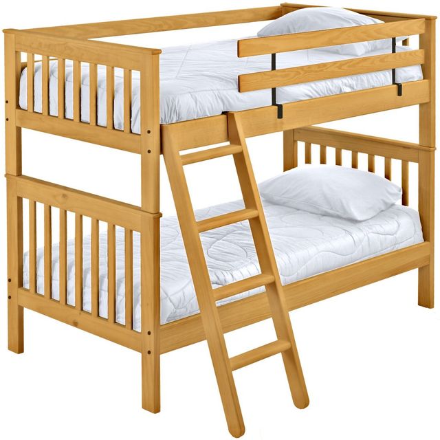 Crate Designs™ Furniture Classic Full/Full Tall Mission Bunk Bed-0