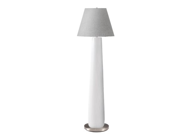 Monarch Specialties Inc. White 61" Resin Floor Lamp-0