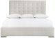 Bernhardt Cornelia Gray/Nebbia Queen Upholstered Panel Bed-1