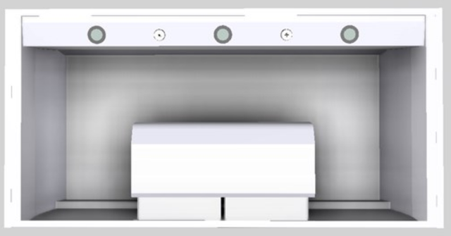 Vent-A-Hood® Designer Series 48" White Wall Mounted Range Hood-3