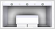 Vent-A-Hood® Designer Series 48" White Wall Mounted Range Hood-3