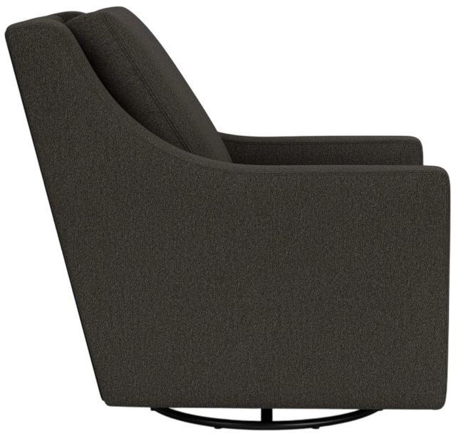 Flexsteel® Murph Gray Pewter Swivel Chair-2