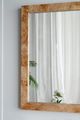 A & B Home Brown Rectangle Wall Mirror-4