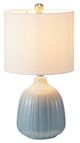 A & B Home Soft Blue Gray Table Lamp-1