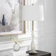 Uttermost® Annora Glossy White Table Lamp-2