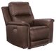 Signature Design by Ashley® Beryton Espresso Power Recliner with Adjustable Headrest-0