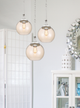 Cal® Lighting & Accessories Rochelle Chrome Pendant-1
