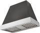 AGA Euclid 36" Slate Wall Mounted Range Hood with Polished Chrome Trim-0