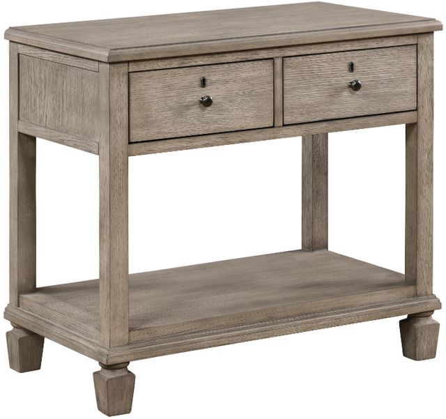 Homelegance® Marceline Gray Oak Nightstand-0