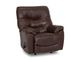 Durango Brown Leather Rocking Recliner-0