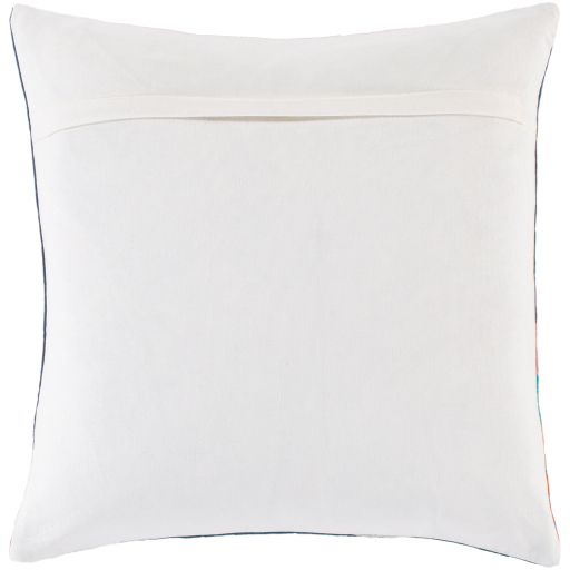 Surya Ellie Dark Blue 20"x20" Toss Pillow with Down Insert-1
