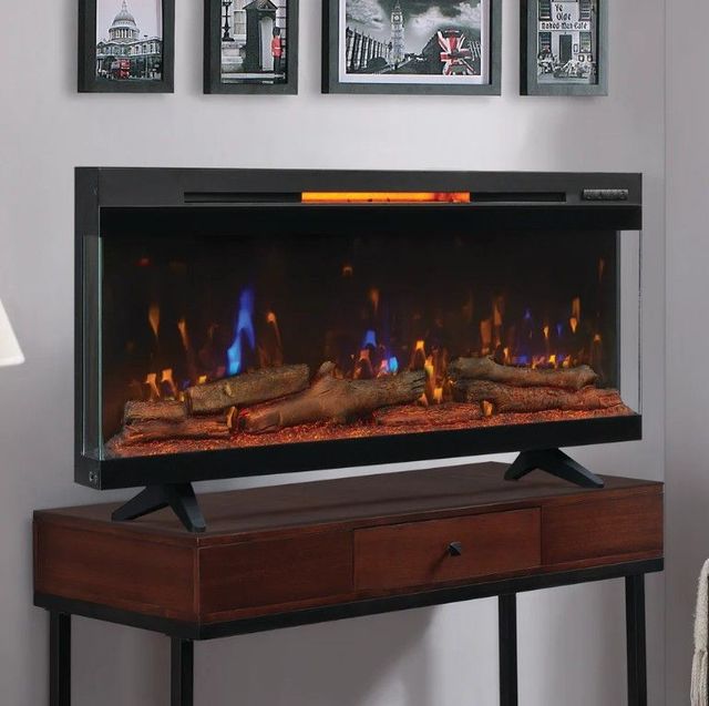 ClassicFlame® 42” Black Wall Mounted Electric Fireplace-1