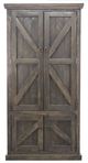 American Heartland Manufacturing Rustic Corner Pantry-0