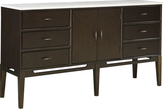 aspenhome® Sutton French Roast Sideboard-0