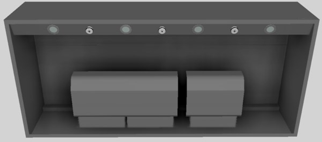 Vent-A-Hood® 54" Gunsmoke Wall Mounted Range Hood-3