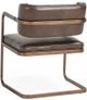Classic Home Fonda Gold/Truffle Brown Dining Chair-4