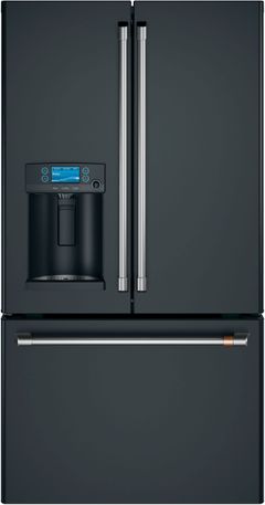 Café™ 36 in.  27.8 Cu. Ft. Matte Black French Door Refrigerator