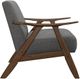Homelegance® Damala Gray Accent Chair-3
