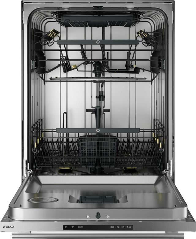 ASKO 50 Series 24" Stainless Steel Top Control Built-In Dishwasher SER# 0013-1