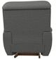 La-Z-Boy® Joshua Granite Power Rocking Recliner with Headrest and Lumbar-4