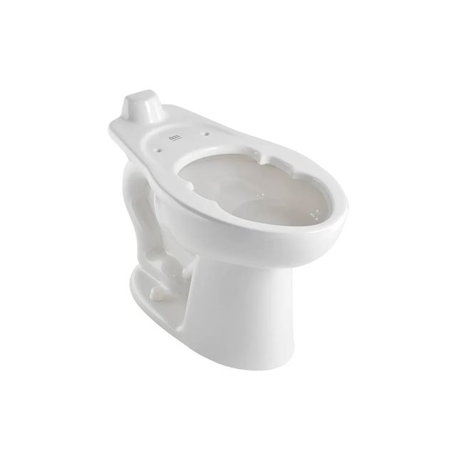 American Standard Madera White Chair Height Back Spud Elongated EverClean® Bowl with Bedpan Lugs 1.1 – 1.6 gpf (4.2 – 6.0 Lpf)-0