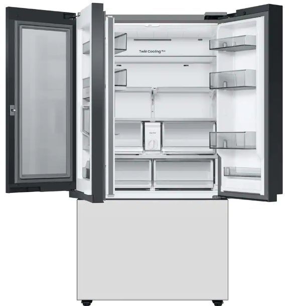 Samsung Bespoke 36" 30 Cu. Ft. Panel Ready French Door Refrigerator-3