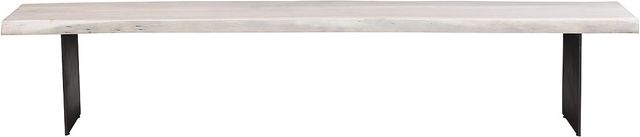 Moe's Home Collection Evans White Dining Bench-2