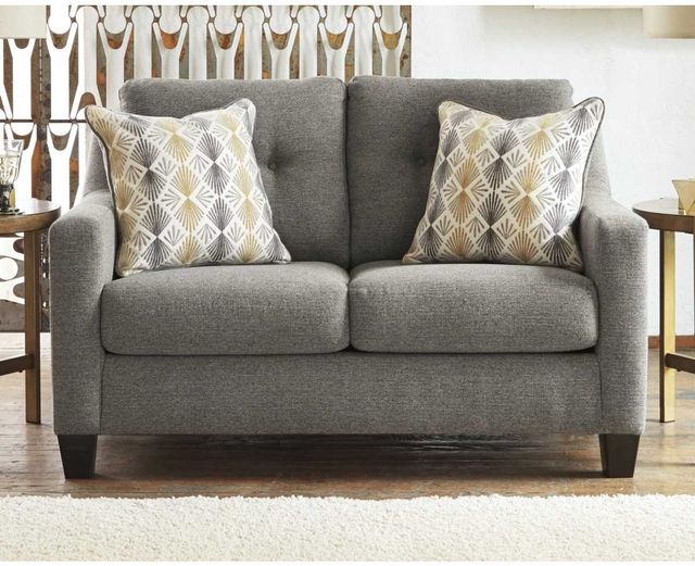 Benchcraft® Daylon Graphite Loveseat-1