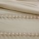 Olliix by Madison Park 3 Piece Taupe Full/Queen Leona Pom Pom Cotton Duvet Cover Set-4