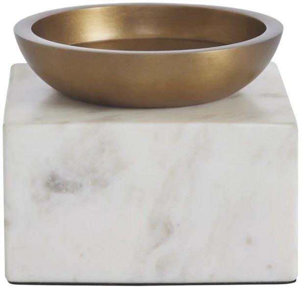 Renwil® Eleanora White Natural Candle Holder-2
